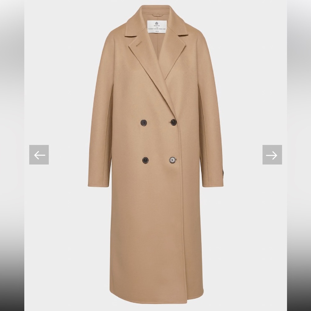 Aritzia Babaton The Slouch Double-faced Coat Bronze Camel
